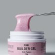IVA nails | Моделирующий гель с поталью PINK, 15гр