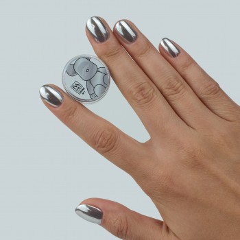 Изображение IVA nails | Втирка для дизайна CHROME №1, 0,5гр