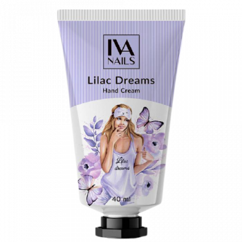 Изображение Крем для рук увлажняющий IVA nails "Lilac Dreams"(40мл.)