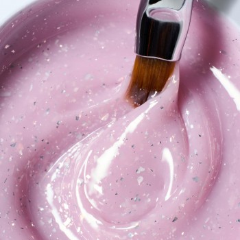 IVA nails | Моделирующий гель с поталью PINK, 15гр