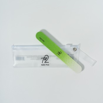 Изображение Ta2 | Пилка прямая GRADIENT в чехле 130х15мм , 240/240 грит