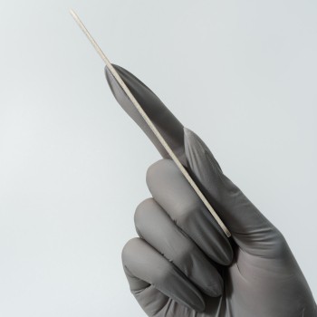 Изображение Ta2 | Пилка прямая серая на деревянной основе 130х15мм , 100/180 грит