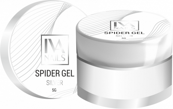 Гель-краска Spider Gel (Silver) Паутинка