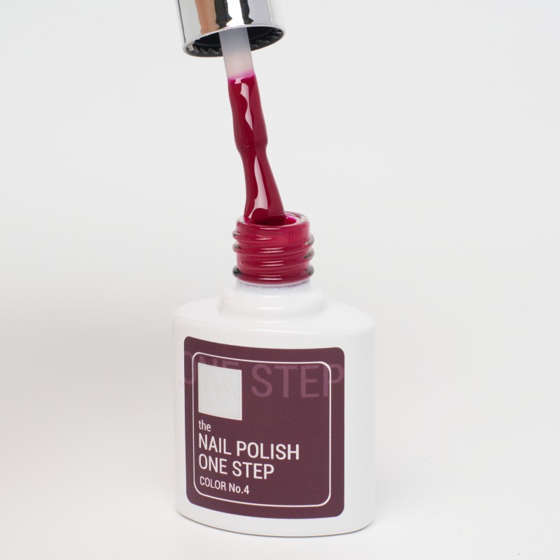 Гель-лак Nail Polish ONE STEP №4