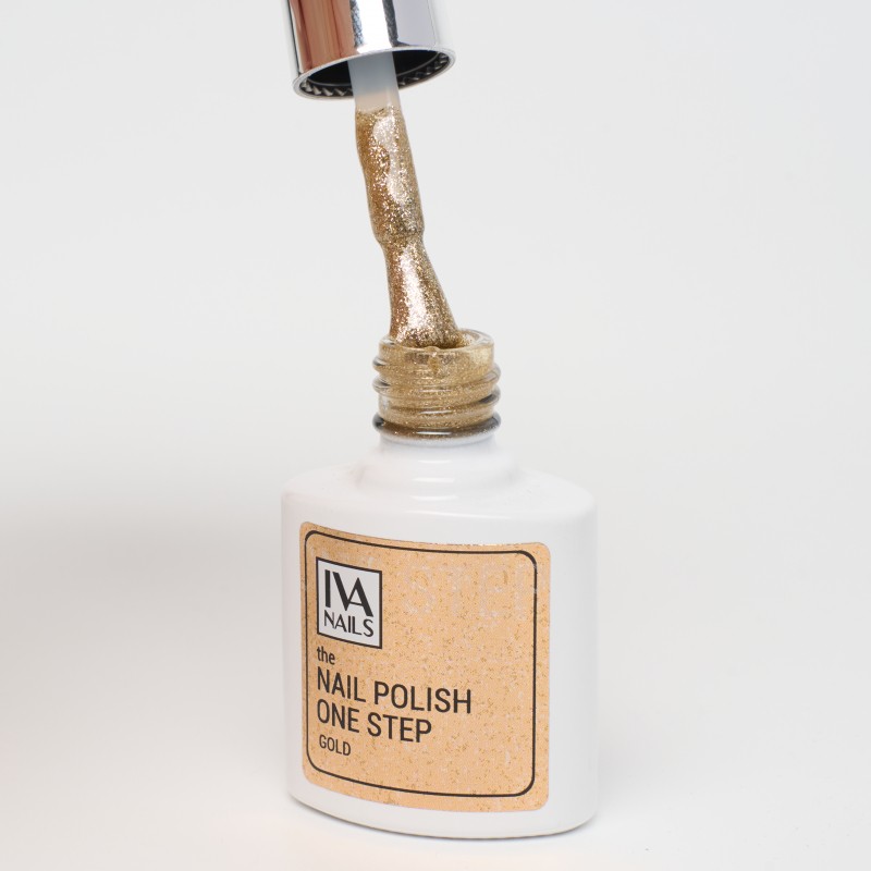 Гель-лак Nail Polish ONE STEP GOLD