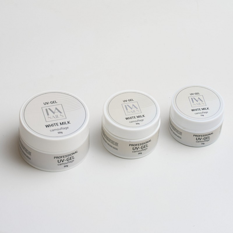 Моделирующий гель 30 г. WHITE MILK